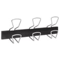 thumbnail image 1 of Alba PMPRO3M 18.11 in. x 2.95 in. x 6.45 in. Wall-Mount Metal Coat Hooks with 22-lb. Capacity - Silver, 1 of 3