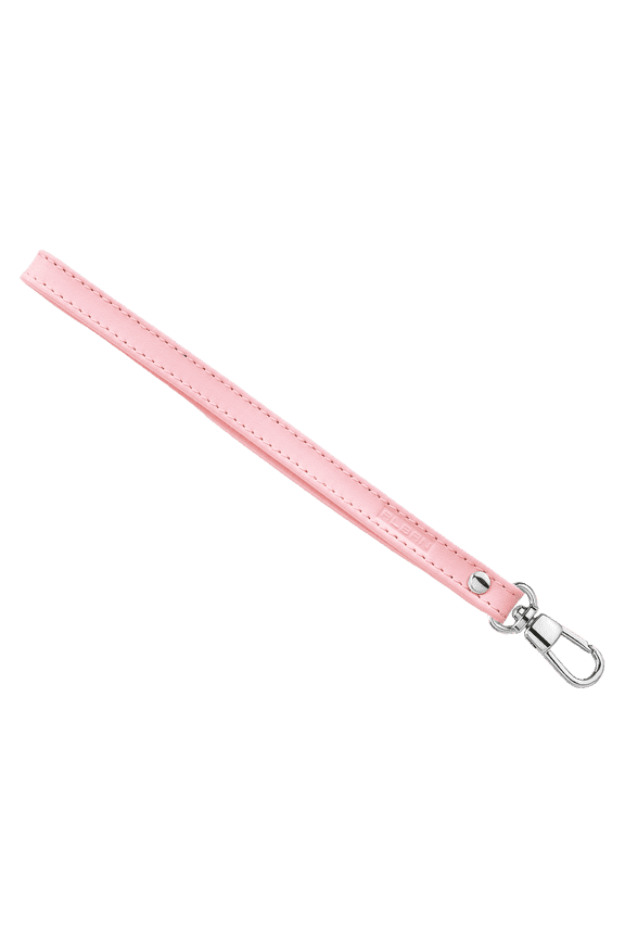 Leather Wrist Strap for Wallet, Clutch, Keys, Purse, Keychain - Pink