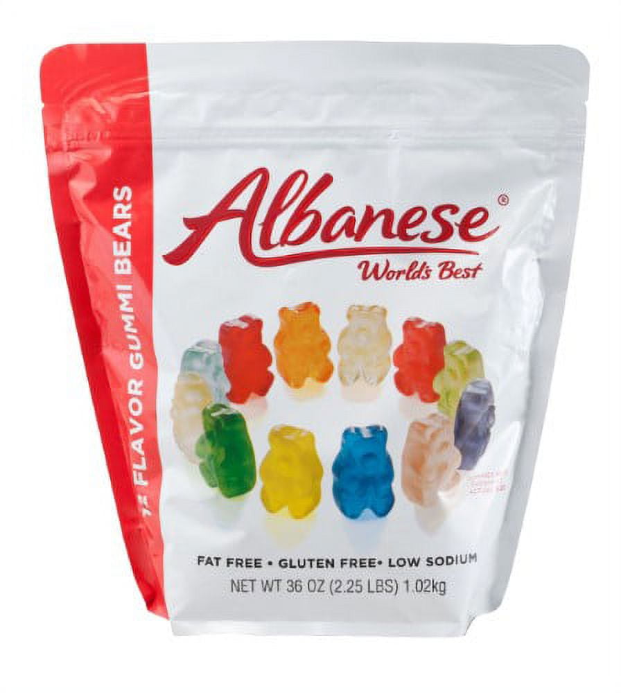 Albanese 36 Oz MultiFlavored Gummi Bears (Pack of 2)