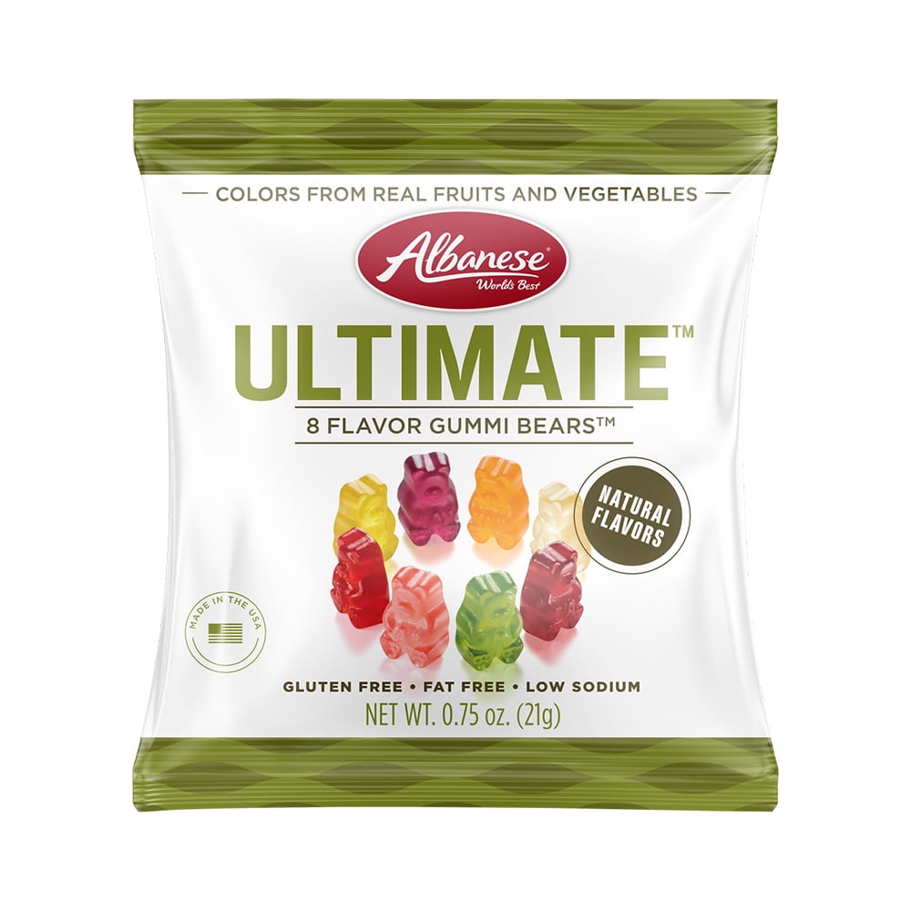Albanese Ultimate 8 Flavor Gummi Bears 0.75oz Bag