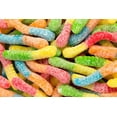 thumbnail image 1 of Albanese World's Best Sanded Sour Mini Neon Gummi Worms (2 POUND Bag), 1 of 8