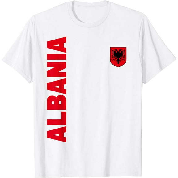 Albania Fan T-Shirt Albania Flag Supporter Gear Equipment mens t shirt,white,women,funny,misfits,men,journey,t-shirt