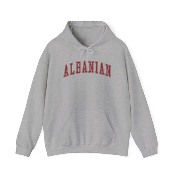 Albanian Albania Hoodie Gifts Hooded Sweatshirt Pullover Shirt
