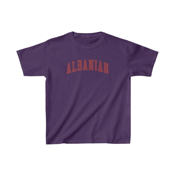Albanian Albania Kids Shirt Gifts Youth Tee Tshirt