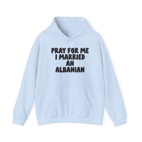 Albanian Albania Wedding Wife Husband Hoodie, Gifts, Hooded Sweatshirt
