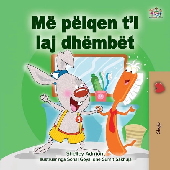 Albanian Bedtime Collection I Love to Brush My Teeth (Albanian Book for Kids), (Paperback)