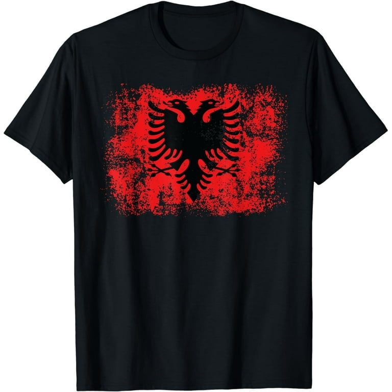Albania Shirt Albanian Flag T-Shirt Proud Albanian Patriots Albania Shirt Albanian Flag T-Shirt Proud Albanian Patriots