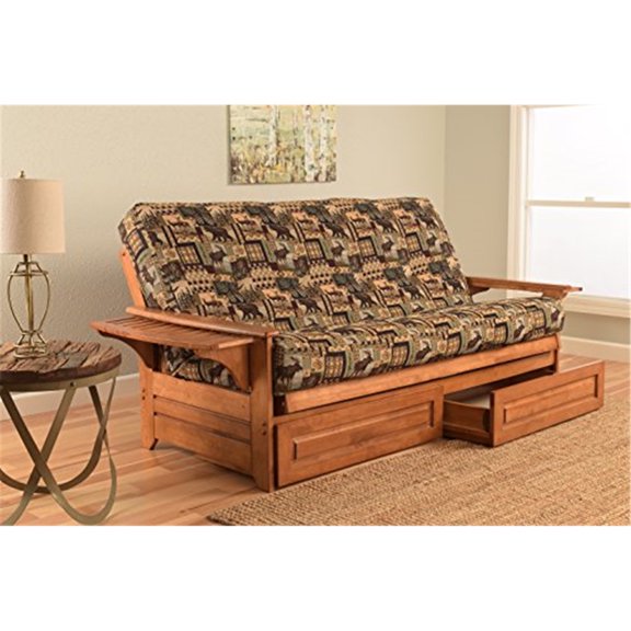 Albany Futon in Barbados Finish, Multiple Colors