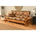 thumbnail image 1 of Albany Futon in Rustic Walnut Finish, Multiple Colors, 1 of 2