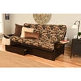 thumbnail image 1 of Albany Futon in Rustic Walnut Finish, Multiple Colors, 1 of 2