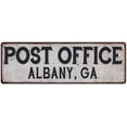 thumbnail image 1 of Albany, Ga Post Office Metal Sign Vintage 8x24 108240011448, 1 of 1