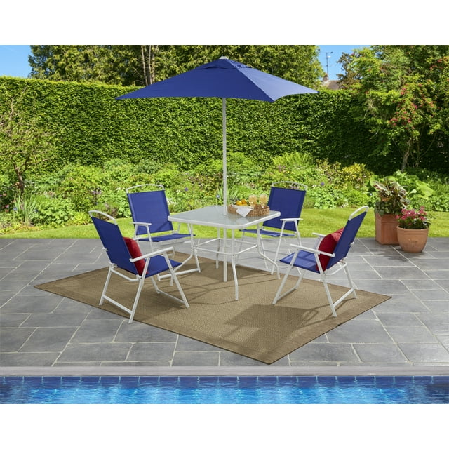 Albany Lane 6 Piece Outdoor Patio Dining Set Tan