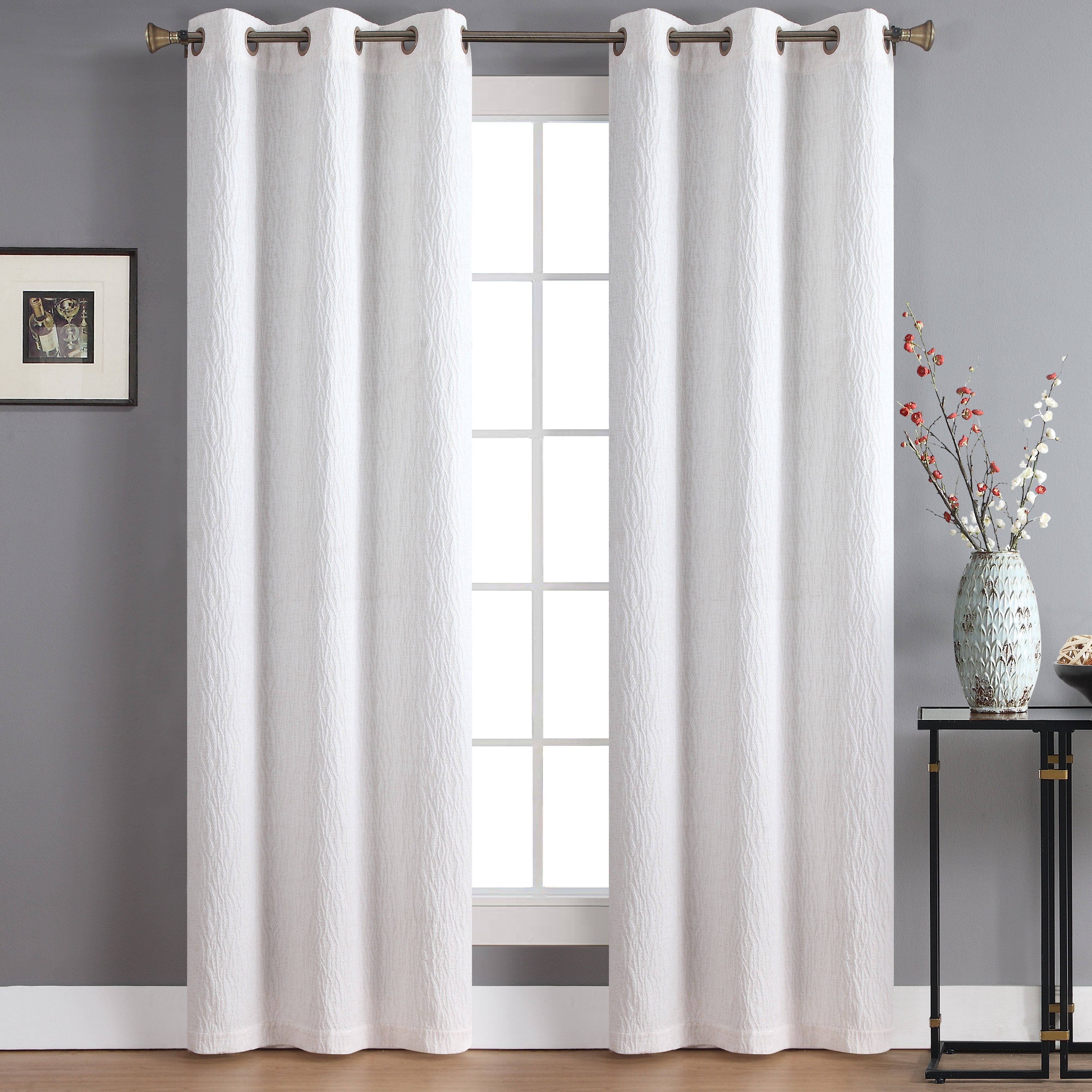 Albany Light Filtering Window Panel Pair 37X84