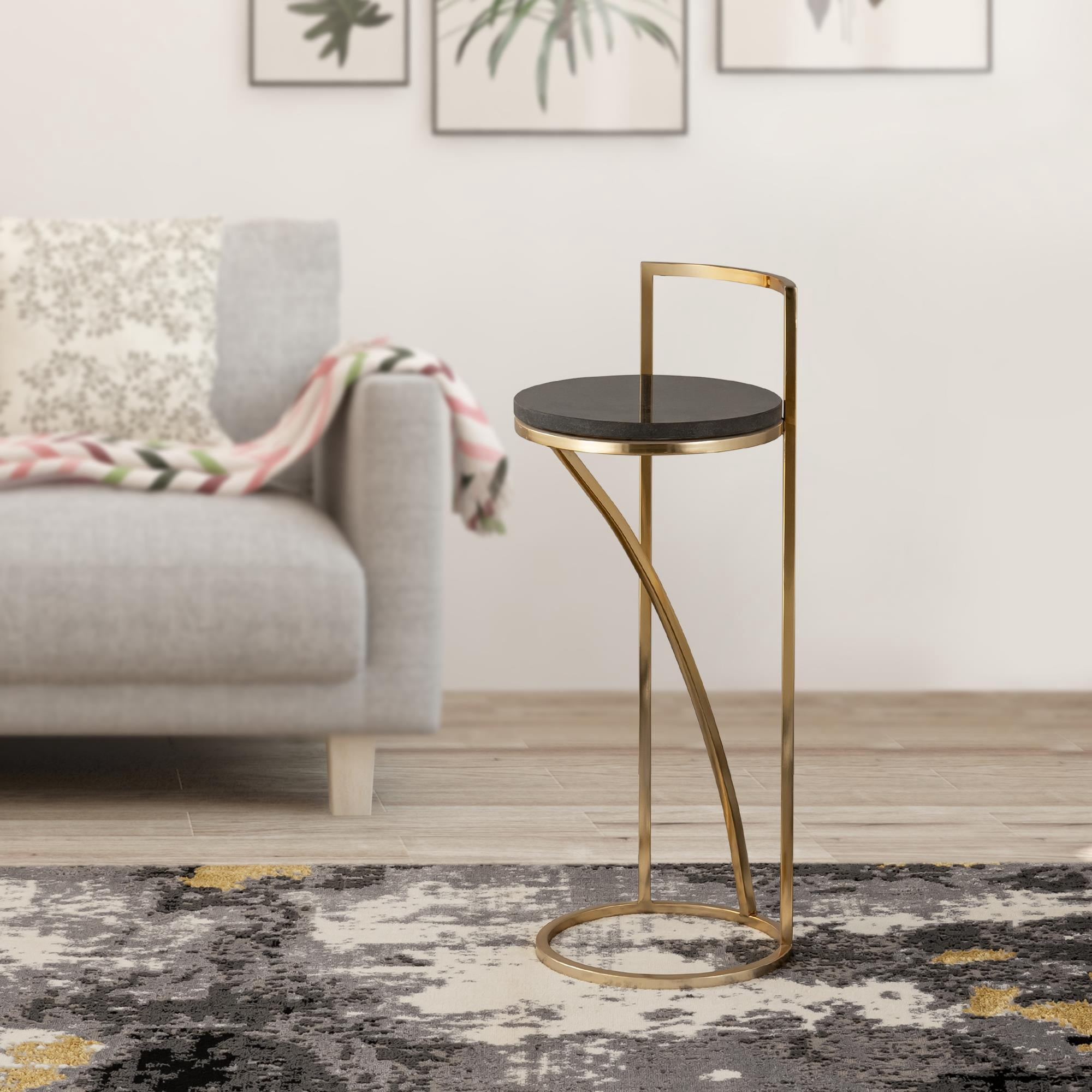 Albany Living 4156 Drink Table Black - Walmart.com