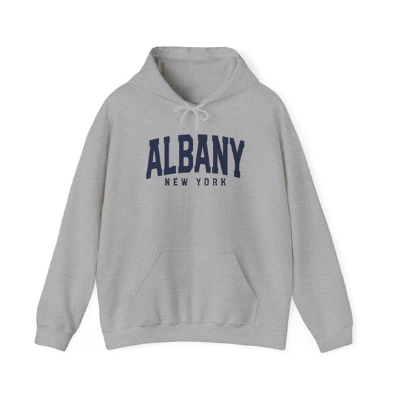 Albany New York NY Hoodie, Gifts, Hooded Sweatshirt