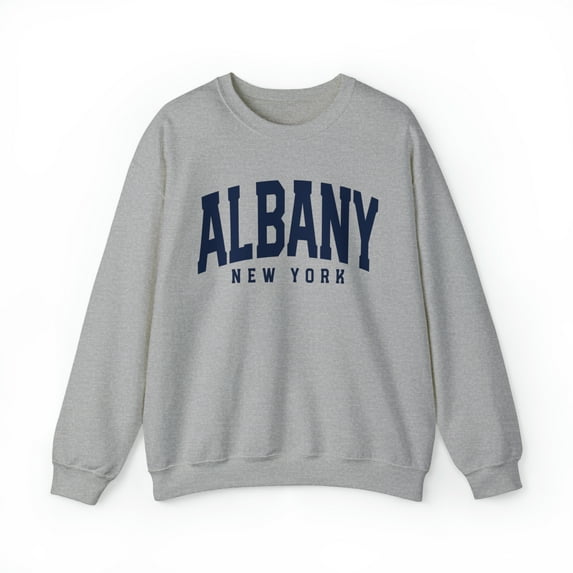 Albany New York NY Sweatshirt, Gifts, Crewneck