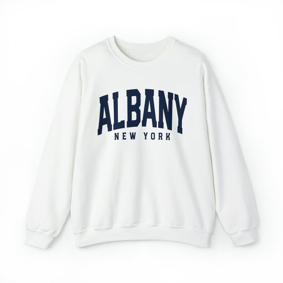 Albany New York NY Sweatshirt, Gifts, Crewneck