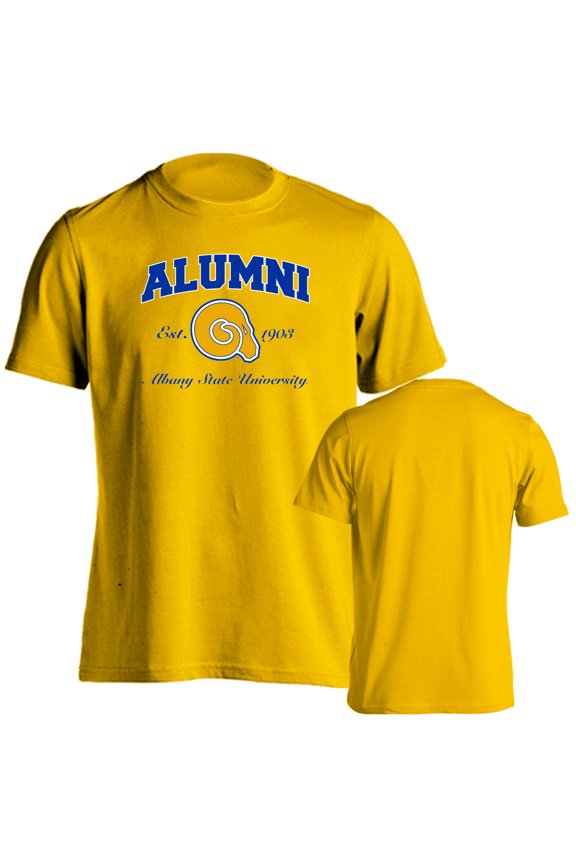 Albany State Golden Rams Alumni Proud Graduate Short Sleeve T-Shirt