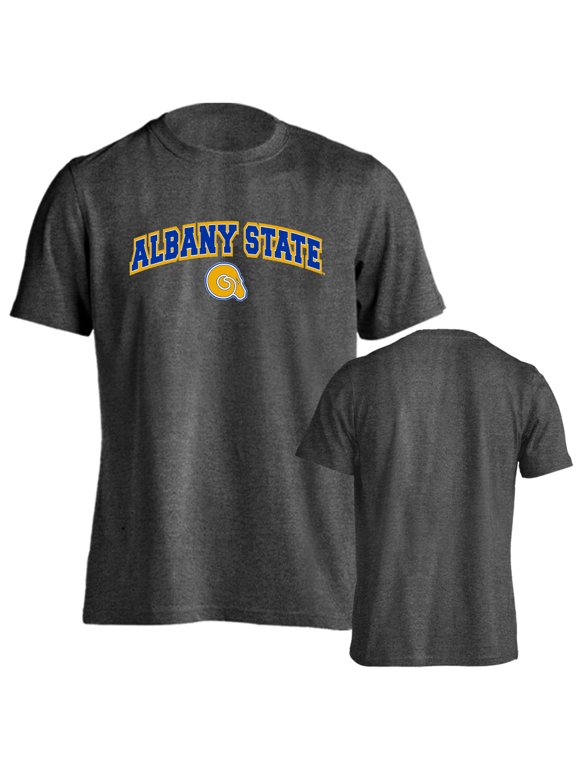 Albany State Golden Rams Classic Arch with Mascot Short Sleeve T-Shirt