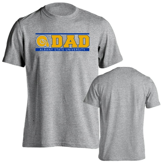 Albany State Golden Rams Dad Proud Parent Short Sleeve T-Shirt