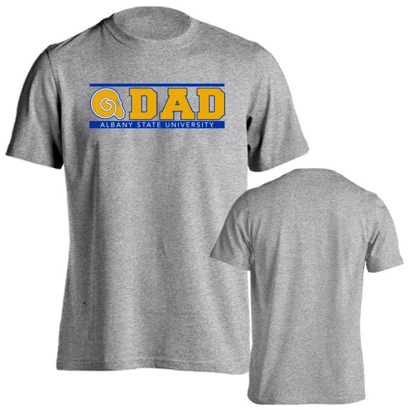 Albany State Golden Rams Dad Proud Parent Short Sleeve T-Shirt