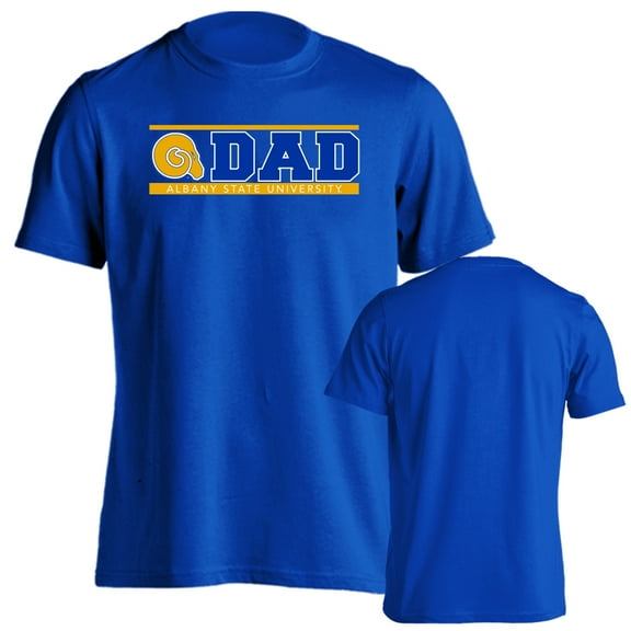 Albany State Golden Rams Dad Proud Parent Short Sleeve T-Shirt