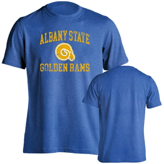 Albany State Golden Rams Distressed Retro Short Sleeve T-Shirt