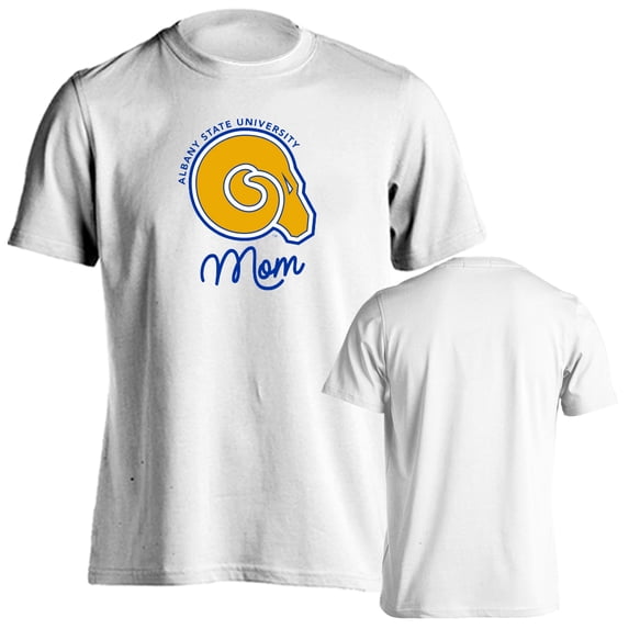 Albany State Golden Rams Mom Proud Parent Short Sleeve T-Shirt