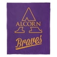 thumbnail image 1 of The Northwest 1COL-23600-0276-OOF 50 x 60 in. NCAA Alcorn State University Alumni Silk Touch Throw Blanket, 1 of 5