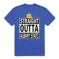 thumbnail image 1 of Albany State University Golden Rams Straight Outta Tee T-Shirt - Royal, Medium, 1 of 2