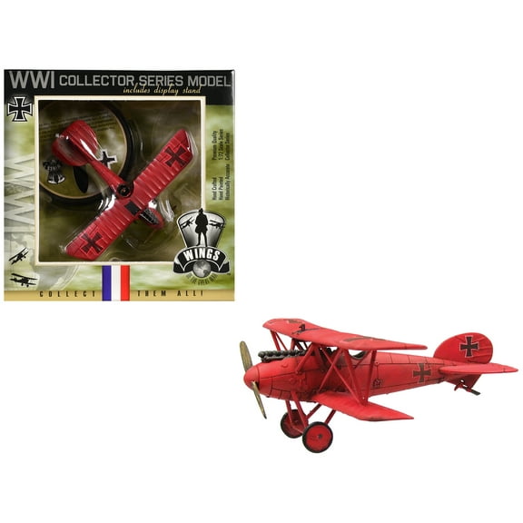 Albatros D.Va Aircraft "Manfred Von Richthofen, Jagdstaffel 11" (1917) German Luftwaffe 1/72 Model by Wings of the Great War