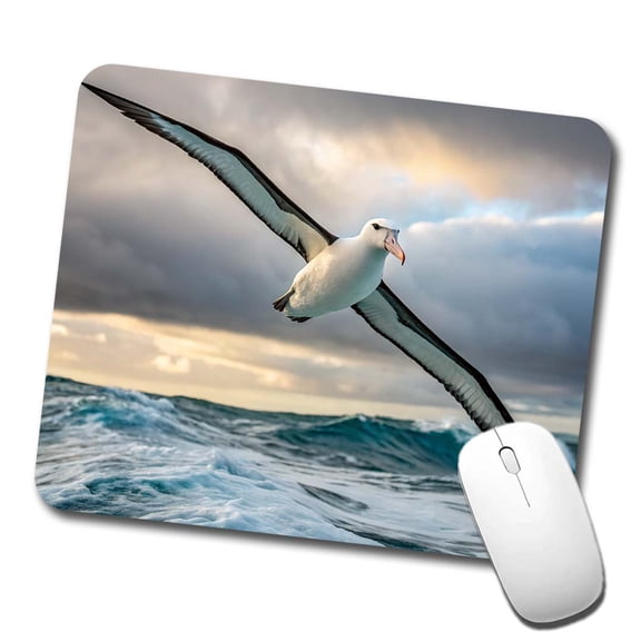 Albatross Bird Photo Mouse Pad Low Profile Gaming Mat