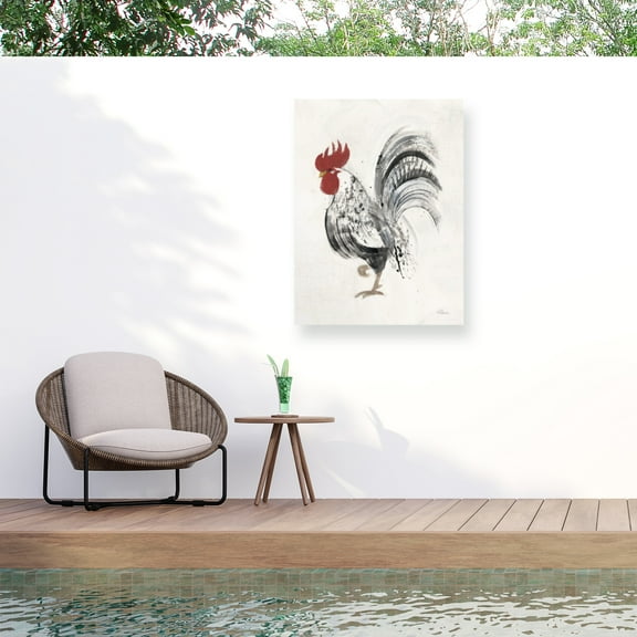 Albena Hristova 'Gents II' Outdoor Canvas 32x32