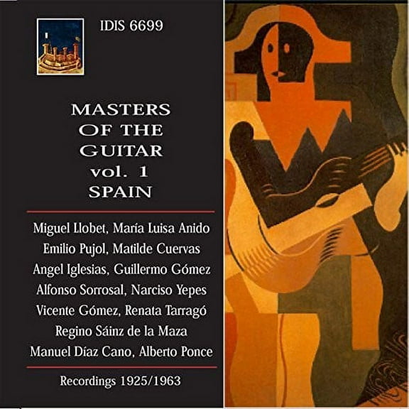 Albeniz / Llobet / Anido / Pujol / Cuervas / Igles - Masters of Guitar - Spain 1 - Music & Performance - CD