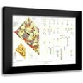 thumbnail image 1 of Albers 24x19 Black Modern Framed Museum Art Print Titled - Esmeralda County Nevada Mines - Albers 1945, 1 of 5