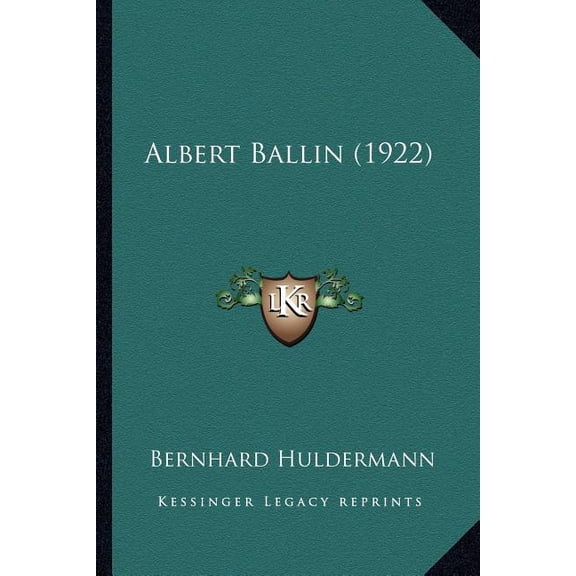 Albert Ballin (1922) (Paperback)