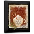 thumbnail image 1 of Albert, Beth 12x14 Black Modern Framed Museum Art Print Titled - Peppermint Mocha, 1 of 5