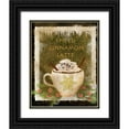 thumbnail image 1 of Albert, Beth 12x14 Black Ornate Wood Framed with Double Matting Museum Art Print Titled - Spiced Cinnamon Latte, 1 of 4