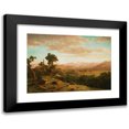 thumbnail image 1 of Albert Bierstadt 18x14 Black Modern Framed Museum Art Print Titled - Wind River Country, 1 of 5