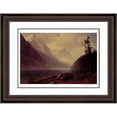 thumbnail image 1 of Albert Bierstadt  Lake Louise  Hudson River School Print, 1 of 1