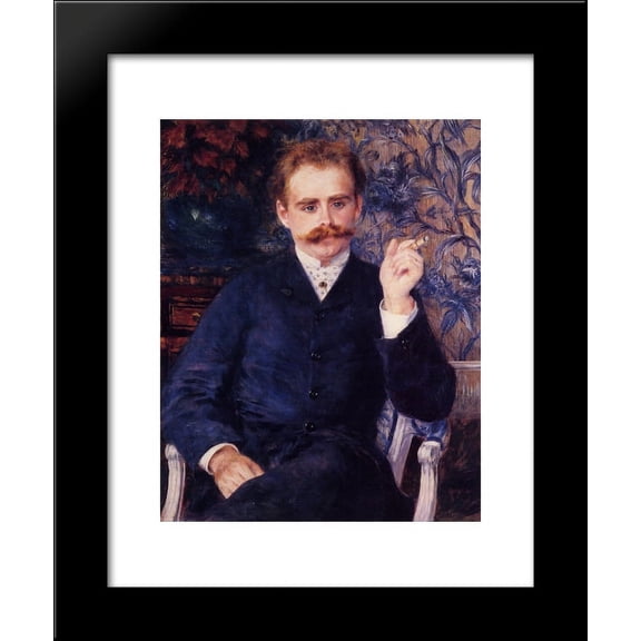 Albert Cahen d`Anvers 20x24 Framed Art Print by Renoir, Pierre Auguste