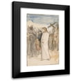 thumbnail image 1 of Albert Edelfelt 10x14 Black Modern Framed Museum Art Print Titled - Christ is Taken to Calvary (1892), 1 of 5