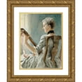 thumbnail image 1 of Albert Edelfelt 12x14 Gold Ornate Wood Frame and Double Matted Museum Art Print Titled - Dalin´S Spring Song (1883), 1 of 4