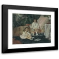 thumbnail image 1 of Albert Edelfelt 18x15 Black Modern Framed Museum Art Print Titled - The Grand Dukes Boris and Kirill Vladimirovich as Children (1881), 1 of 5