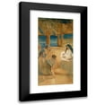 thumbnail image 1 of Albert Edelfelt 9x14 Black Modern Framed Museum Art Print Titled - Shepherds Worship the Child Jesus (1891 - 1892), 1 of 5