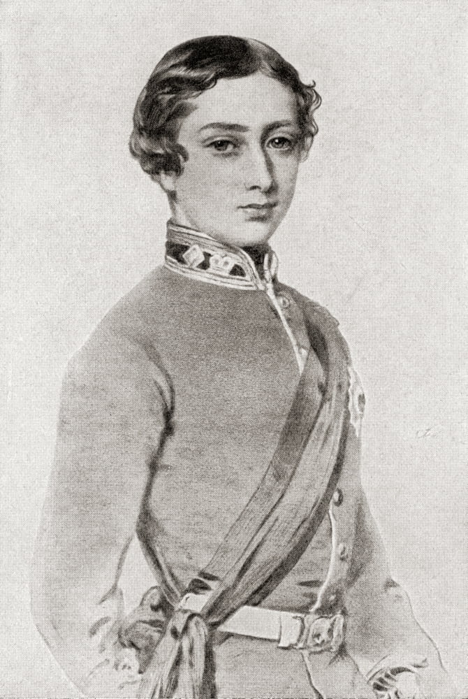 Albert Edward Prince of Wales 1841 Canvas Art - Ken Welsh Design Pics (11 x 17)