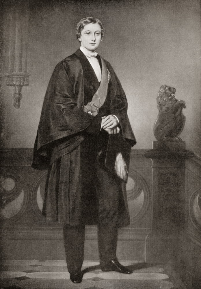Albert Edward Prince of Wales 1841 Canvas Art - Ken Welsh Design Pics (22 x 32)