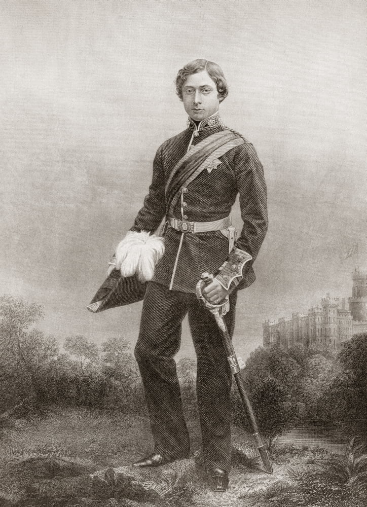 Albert Edward Prince of Wales 1841 Canvas Art - Ken Welsh Design Pics (22 x 32)
