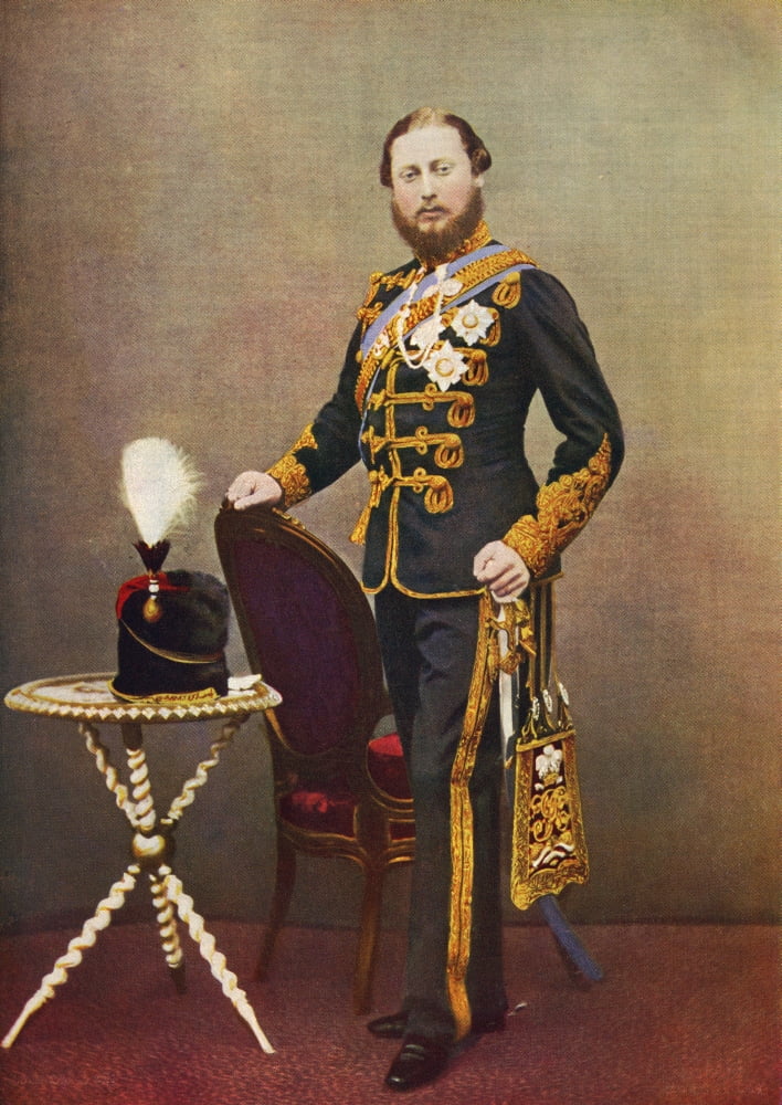 Albert Edward Prince of Wales future King Edward VII 1841 Canvas Art - Ken Welsh Design Pics (22 x 32)
