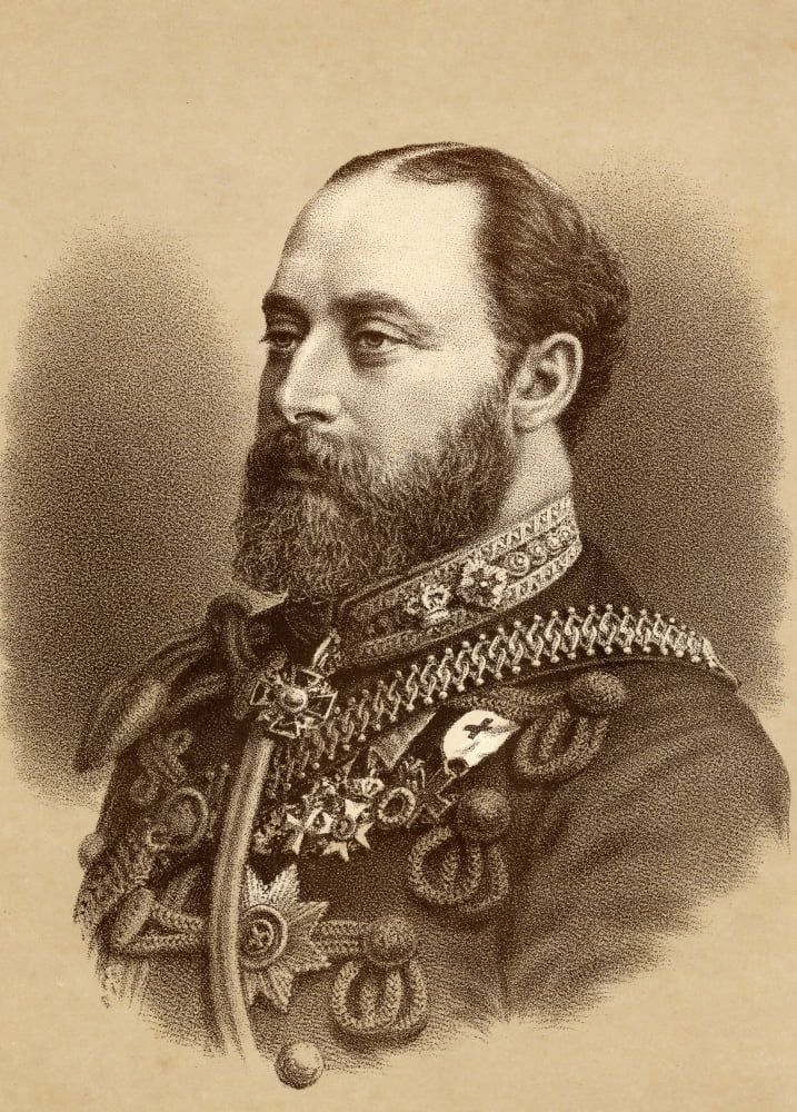 Albert Edward1841-1910 Prince Of Wales Future King Edward Vii Of Great Britain And Ireland 1901-1910 Canvas Art - Ken Welsh  Design Pics (24 x 36)